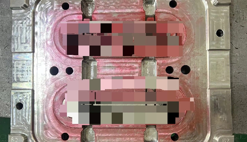 Moldeo por inyección de arnés y conector de cables