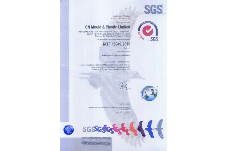 Servicios de moldeo por inyección